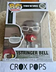 STRINGER BELL THE WIRE 1421 Funko Pop Vinyl New in Mint Box + Protector