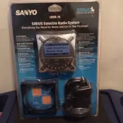 Sealed Sanyo Sirius Satellite Radio Receiver Crsr 10 Plug N Play Sanyo New