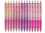 PILOT Assorted Ink Refillable & Retractable Ball Point Pens, Assorted, 98 Count