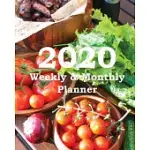 2020 WEEKLY & MONTHLY PLANNER: PLANNERS AND ORGANIZERS (COLD CLIMATE GARDENING COVER)