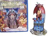 Westland Myles Pinkney 9051 DRAGON HORDE 7" Hinged Treasure Trinket Box 2000