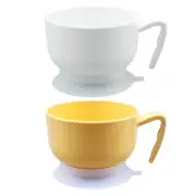 Suction Bowl Dinner Bowl Multipurpose Washable Soup Bowls for Elderly Food Bowl