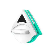 Catzon Magnetic Glass Cleaner Double Side for Outside Window 5-15mm-Cyan
