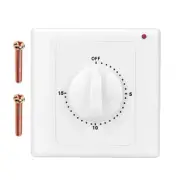 2000W Timer Switch Countdown Timer AC220V Plastic Precise Time Control