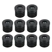 10Pcs Caster Insert with Thread 25mm/0.98" M8 Thread for Furniture