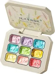 Gradient Gel Nail Polish | 9 Colours Gradient Gel Polish for Nails, Solid Rainbow Beauty Care - For Women and Girls at Home
