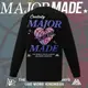 MAJOR MADE 愛心地球薄長TEE