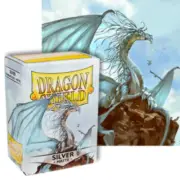 Dragon Shields: (100) Matte Silver