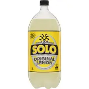 Solo Thirst Crusher Original Lemon Soft Drink Bottle 2l