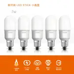 【OSRAM 歐司朗】7W E14 E27 小晶靈LED燈泡-5入組(抽油煙機 蠟燭燈 水晶燈 柱型燈)