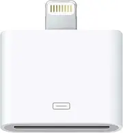 Lightning to 30 Pin Adapter Charging Sync Connector 8 Pin Male to 30 Pin Female Converter Adapter Compatible with Select iPhone, iPad and iPod Models White