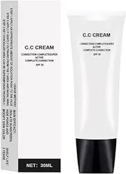 CC Cream,Skin Tone Adjusting CC Cream SPF 43,30ml Colour Correcting Self Adjusting Cc Cream,CC Cream Self Adjusting for Mature Skin,Even Skin Tone (Natural Color)