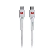 Monster USB-C to USB-C Braided Cable - White 2m