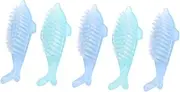 SOESFOUFU 5pcs Manicure Toe Nail Cleaning Brush Set Portable Dust Cleaning Brush Perfect for Manicure Lovers Random Color