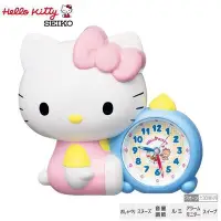在飛比找Yahoo!奇摩拍賣優惠-日本 最新款 SEIKO Kitty 凱蒂貓 會說話電子鬧鐘