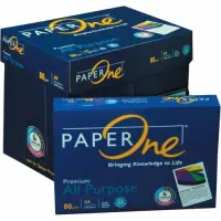 在飛比找蝦皮購物優惠-PAPER ONE 影印紙 80磅 藍包A4／A5／A3 5