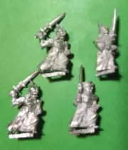 Warhammer Fantasy, Mordheim, AoS: Undead Vampire Counts Metal Bitz Wights x4