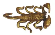 Scorpion Shape Vintage Style Handmade Brass Paper Weight Incense Stick Holder