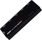 Xiwai HDMI 2.0 Splitter 4K 60hz Converter Ultra-HD Switch 1-IN-4-OUT 18Gbps UHD Hub Support HDCP SST Extended