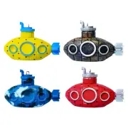 Mini Floating Fish Tank Decoration Retro Submarine Fish Toy Shrimp