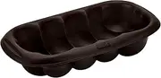 [Lurch] FlexiForm Yeast Plait / Cake Baking Mould for Baking | Made of 100% BPA-Free Premium Platinum Silicone 30 x 16 cm Brown