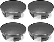 4pc 54mm ABS Car Emblem Badge Wheel Rim Center Hub Cap Compatible with Mini Cooper Fresh Car Wheel Center Cap
