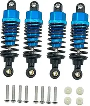 Baosity Oil Filled Shock Absorber 55mm Replacement for Tt-01 Tt-02 TA05 Tl-01 1/10 RC Car DIY Modified - Blue