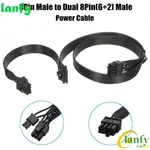 60CM POWER CABLE PCI-E GPU CORD 8PIN(6+2) MALE TO MALE 18AWG