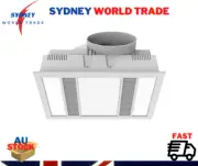 Modura Slender 3-in-1 Bathroom Heater Fan LED Light 1000W Halogen Instant Heat