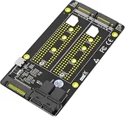 Mustpoint New Version Dual M.2 NVME SSD to Dual SFF-8643 Adapter