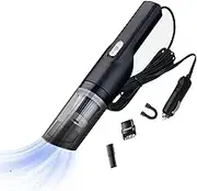 Powerful Handheld Vacuum | 10000Pa Ergonomic Vacuum Cleaner - Portable Corded Vacuum Cleaner, Cordless Vacuum for Sofas, Car, Carpets