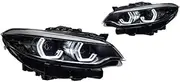 Car Lights Compatible For BMW F22 LED Headlight Projector Animation DRL F87 Head Lamp M2 F44 F47 Animation Signal Automotive Accessory(Halogen)
