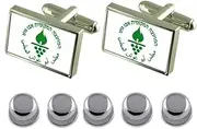 [Select Gifts] Abu Ghosh City Israel Flag Shirt Studs Box Set