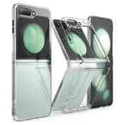 For Samsung Galaxy Z Flip 6 Clear Case Slim With 4 Corners [Shock Absorption] Hard Back Soft Bumper Cover
