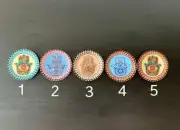 HAMSA/EVIL EYE Copper Small plate/Refrigerator Magnet/ Small Abalone Shells