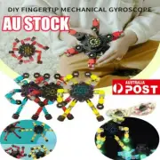 Transformable Fingertip Mechanical Gyro Fidget Toy Relief Stress Christmas IH