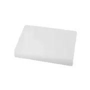 , Inc. White King Flat Sheet Only, 132" x 110" Oversized Top Sheets, Hotel Co...