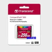 Transcend 256GB CF 800x Compact Flash Memory Card CF Extreme in AU