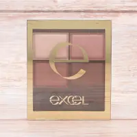 在飛比找蝦皮購物優惠-EXCEL 眼影 四色眼影 裸色深邃眼影