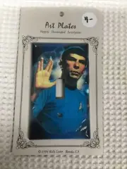 Star Trek Inspired Light Switch Cover spock
