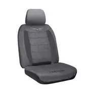 Sperling R.M.Williams Suede Seat Covers - Grey, Front - CG474.304S TMRMWS2GRY