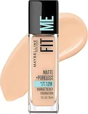 Maybelline New York Fit Me Matte & Poreless Mattifying Liquid Foundation - Soft Sand 124