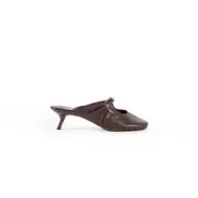 [LOEWE] Pebble Soft sabot in Nappa Lambskin Brown