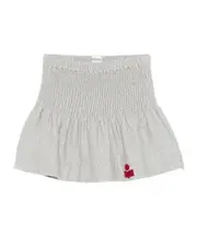 Isabel Marant Étoile Pacifica Flared Mini Skirt FR34 light gray