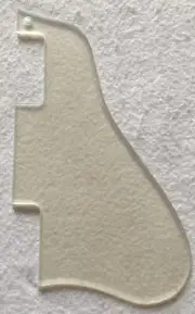 Fits Gibson ES-335 Short Guitar pickguard Scratch Plate 1 Ply Clear Transparent