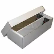 (4x) BCW Shoe Box (1600 Count) Corrugated Cardboard Storage Box