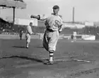 Faber Practicing Before Baseball Game 1917 OLD BASEBALL PHOTO