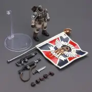 JOYTOY JT7929 1/18 Astra Militarum Cadian Command Squad Veteran with Regimental