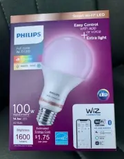 Phillips A21 E26 100W Dimmable Smart LED Bulb (562405)