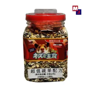 【MJ萌洲】聰明鼠-超值主食配方 680g*3入組（果凍/蔬果）(鼠飼料)